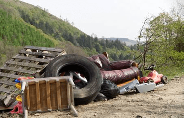 Carmarthenshire man sentenced for large-scale fly-tipping offences